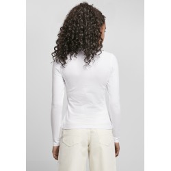 Ladies Cut-Out Turtleneck Longsleeve