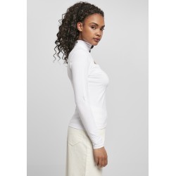 Ladies Cut-Out Turtleneck Longsleeve