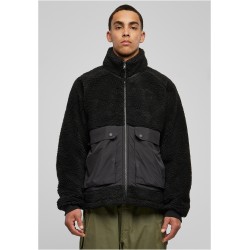 Short Raglan Sherpa Jacket