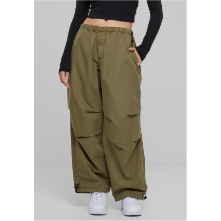 Ladies Cotton Parachute Pants