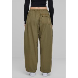 Ladies Cotton Parachute Pants