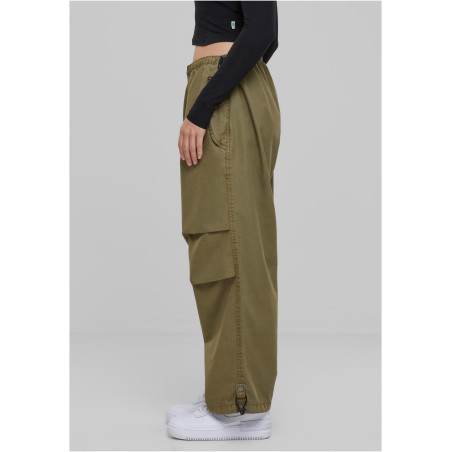 Ladies Cotton Parachute Pants