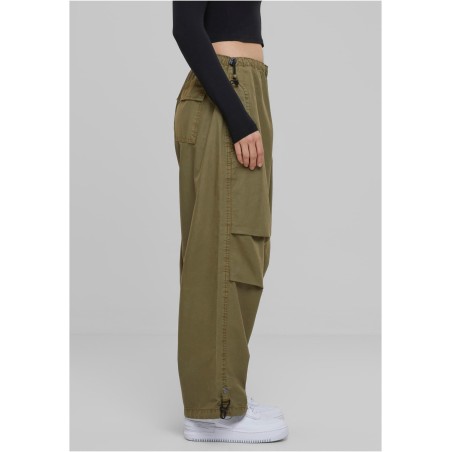 Ladies Cotton Parachute Pants