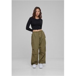 Ladies Cotton Parachute Pants