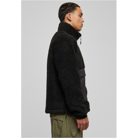 Short Raglan Sherpa Jacket