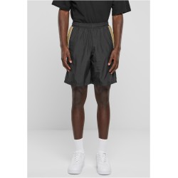 Piped Track Shorts