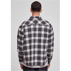 Boxy Dark Checked Shirt