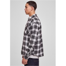 Boxy Dark Checked Shirt