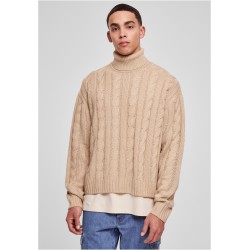 Boxy Roll Neck Sweater