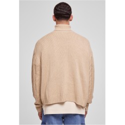 Boxy Roll Neck Sweater