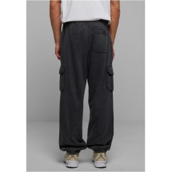 Acid Washed Cargo Sweatpants