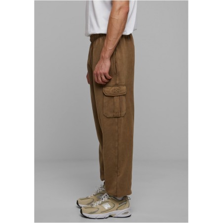 Acid Washed Cargo Sweatpants