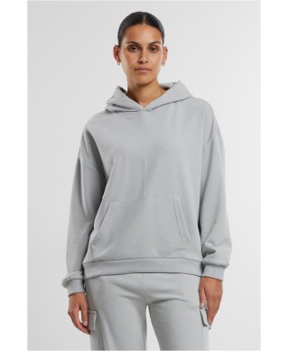 Ladies Light Terry Oversized Hoodie