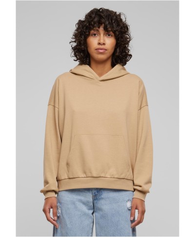 Ladies Light Terry Oversized Hoodie