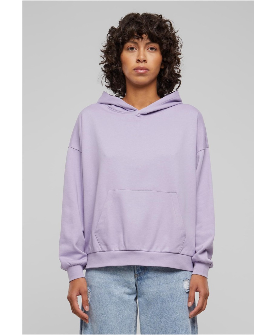 Ladies Light Terry Oversized Hoodie