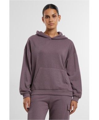 Ladies Light Terry Oversized Hoodie