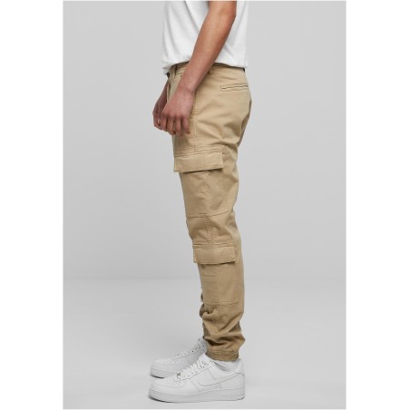 Double Cargo Twill Jogging Pants