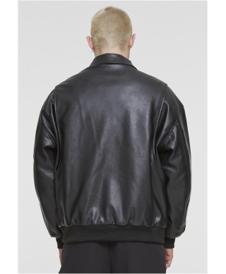 Synthetic Leather Blouson