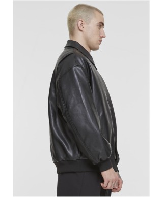 Synthetic Leather Blouson