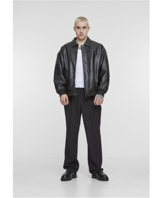 Synthetic Leather Blouson