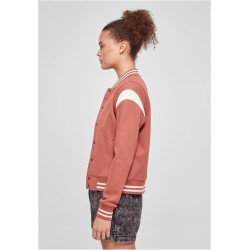 Ladies Inset College Sweat Jacket