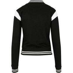 Ladies Inset College Sweat Jacket