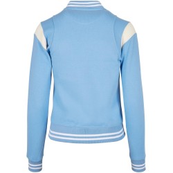 Ladies Inset College Sweat Jacket