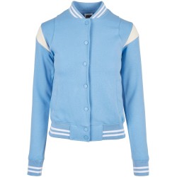 Ladies Inset College Sweat Jacket